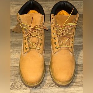 Timberland 6” Premium Waterproof Wheat Brown Boot